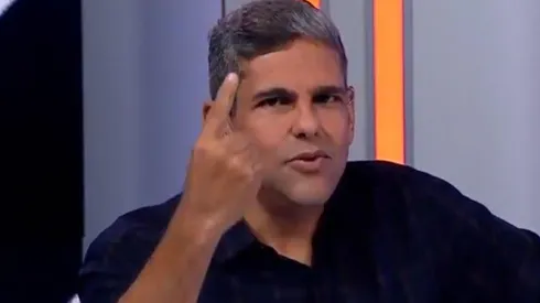 Apresentador gerou polêmica com os flamenguistas - Foto: Reprodução/ESPN.