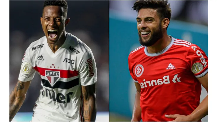 Sâo Paulo x Internacional medem forças nesta quarta-feira (20), em confronto direto pelo Brasileirão