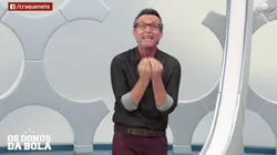 Neto fez uma promessa em caso de vitória do Timão. Reprodução/Band