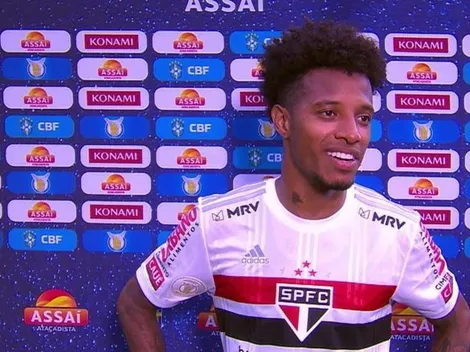 Após briga com Diniz, Tchê Tchê se emociona ao virar 'herói' no São Paulo