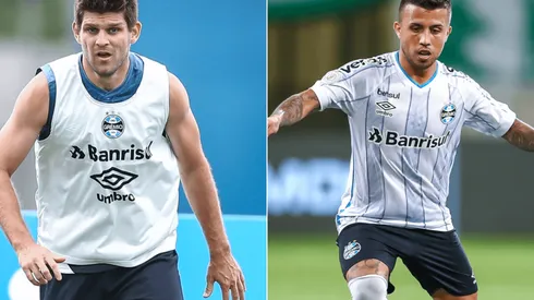 Montagem / Fotos: Lucas Uebel/Grêmio/Divulgação