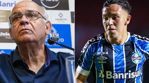 Montagem / Fotos: Lucas Uebel/Grêmio/Divulgação