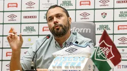 Presidente tricolor bancou o técnico.LUCAS MERÇON / FLUMINENSE F.C.