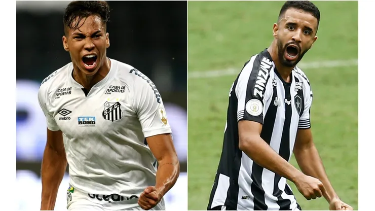 Santos x Botafogo medem forças neste domingo (17), na Vila Belmiro, pelo Brasileirão