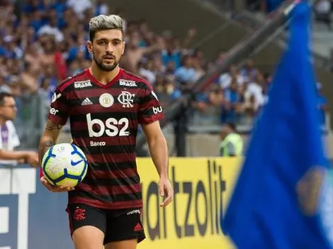 Torcida do Flamengo se revolta com declaração de Arrascaeta
