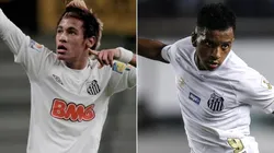 Neymar e Rodrygo mandaram mensagens para a torcida santista