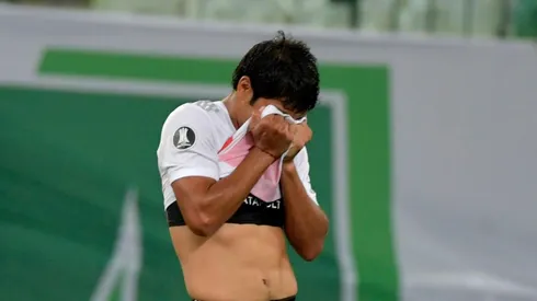 O River Plate ganhou o jogo contra o Palmeiras, mas não passou à final da Libertadores - Foto: Getty Images