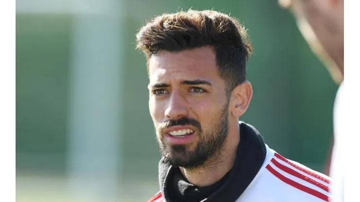 Pablo Marí está jogando muito bem no Arsenal — Foto: Getty Images