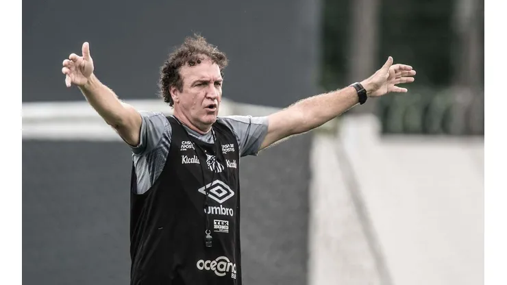 Cuca faz excelente trabalho — Foto: Ivan Storti/Santos FC