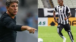 Montagem / Fotos: Lucas Uebel/Grêmio/Divulgação e Foto: Felipe Santos/CearaSC.com/Divulgação