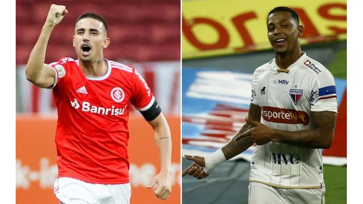 Inter e Fortaleza medem forças neste domingo (17), às 20h30 (de Brasília)