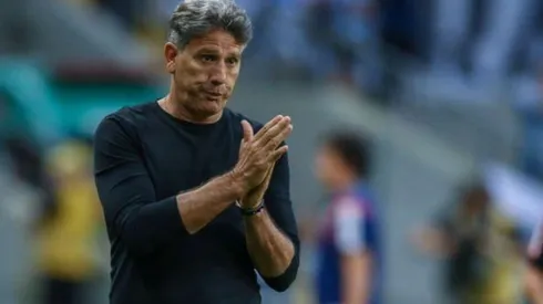 Renato quer contar com Pepê para disputar os títulos - Foto: Lucas Uebel/Grêmio.