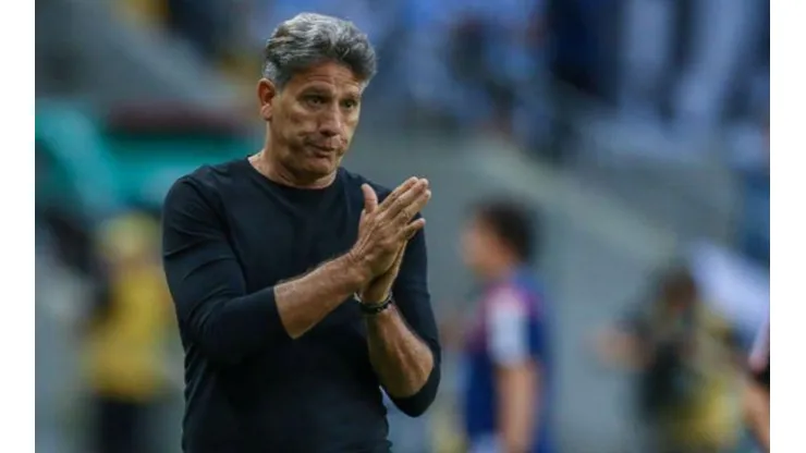 Renato quer contar com Pepê para disputar os títulos - Foto: Lucas Uebel/Grêmio.