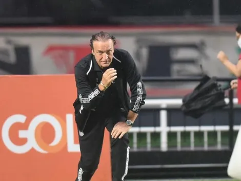 Cuca pede pés no chão para o confronto contra o Boca Júniors