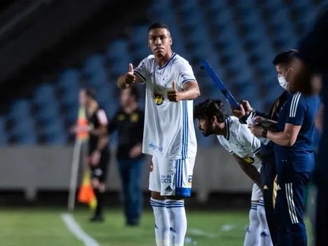 Paulo Eduardo comemora estreia na equipe profissional do Cruzeiro