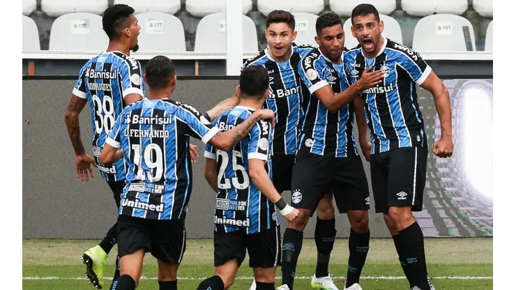 2020 Brasileirao Series A: Santos v Gremio Play Behind Closed Doors Amidst the Coronavirus (COVID - 19) Pandemic