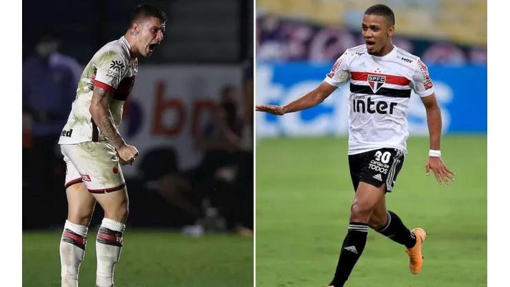 Athletico e São Paulo se enfrentam neste domingo (17), pelo Brasileirão