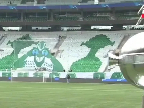 TV argentina insinua soberba e causa intriga com mosaico no Allianz Parque