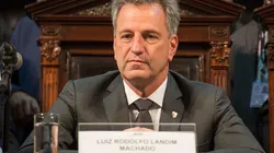 Landim é o atual presidente flamenguista — Foto: Alexandre Vidal / Flamengo