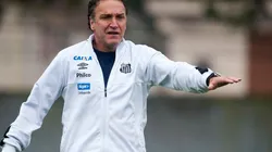 Cuca está com muita moral no Santos — Foto: Ivan Storti/Santos FC