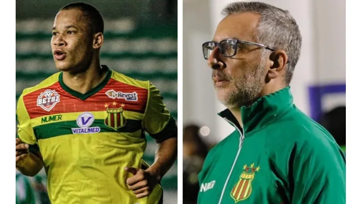 Montagem fotos de Divulgação/Sampaio Corrêa