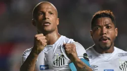 Sánchez e Marinho — Foto: Ivan Storti/Santos FC