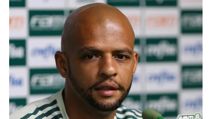 Felipe Melo tem grande status no Verdão — (Foto: Cesar Greco/Agência Palmeiras)