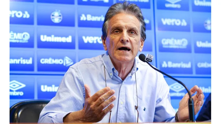 VP deixou claro as chances de permanência do colombiano - Foto: Lucas Uebel/Grêmio.