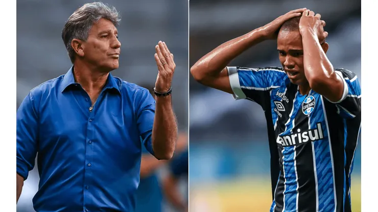 Montagem/Fotos: Lucas Uebel/Grêmio/Divulgação