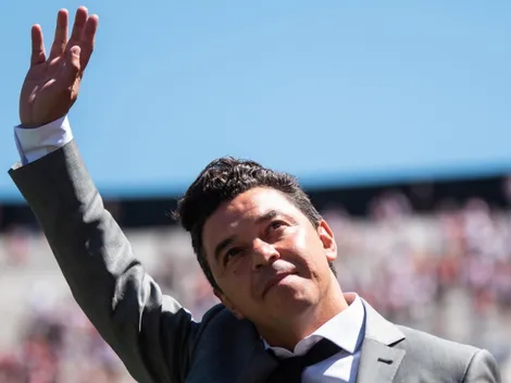 Gallardo agita a torcida do River, que faz "coro" por virada épica contra o Palmeiras