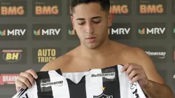 Léo Sena não recebeu grandes oportunidades no Galo - Foto: Bruno Cantini/CAM.