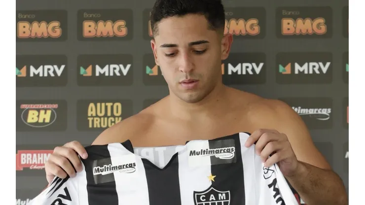 Léo Sena não recebeu grandes oportunidades no Galo - Foto: Bruno Cantini/CAM.