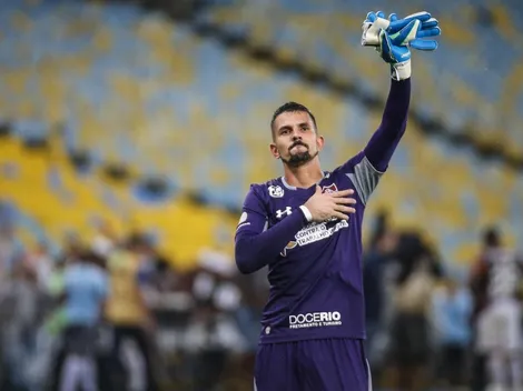 Marcos Felipe comemora primeira vitória contra o Flamengo