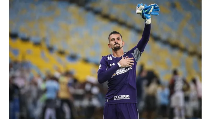 Marcos Felipe comemora primeira vitória contra o Flamengo