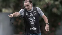 Cuca vive grande momento no Peixe — Foto: Ivan Storti/Santos FC