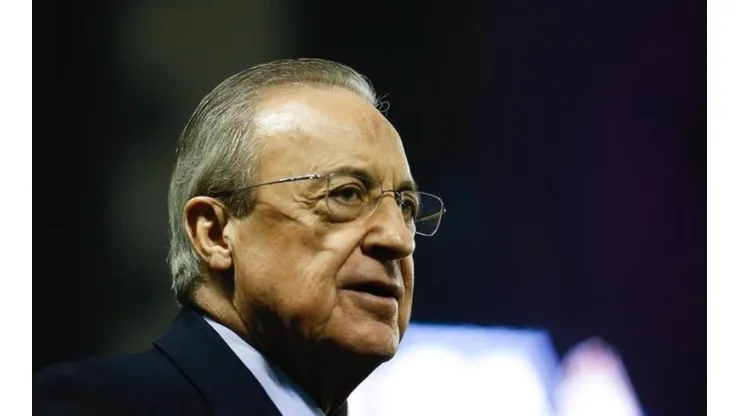 Florentino Pérez de olho no mercado — Foto: Getty Images