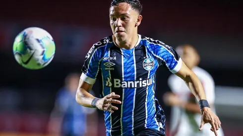 Pepê vem sendo o destaque do Tricolor - Foto: Lucas Uebel/Grêmio.