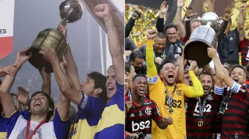 Boca é o argentino que mais venceu brasileiro e o Flamengo é o último brasileiro campeão.