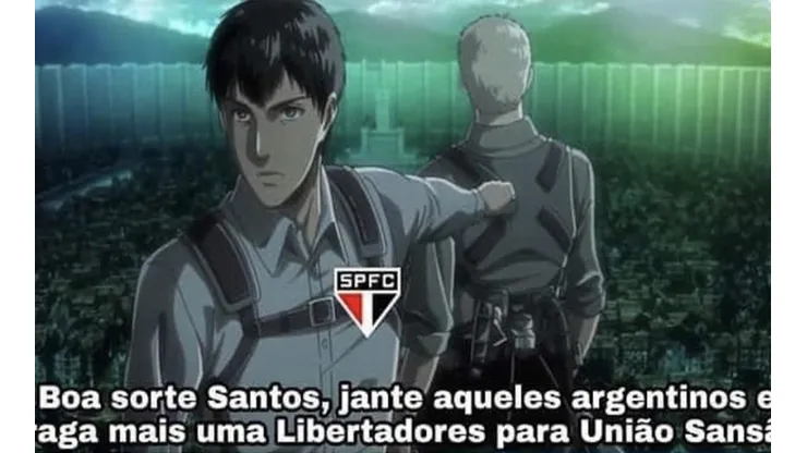 Antes de Boca Juniors x Santos, torcedores do São Paulo e do Peixe brincaram com a União San-São