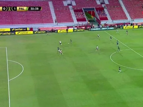 VAR em gol de Scarpa: Palmeiras faz o segundo, mas a arbitragem anula