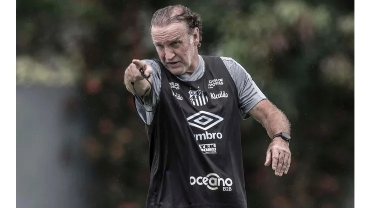 Cuca está realizando um ótimo trabalho no Peixe — Foto: Ivan Storti/Santos FC