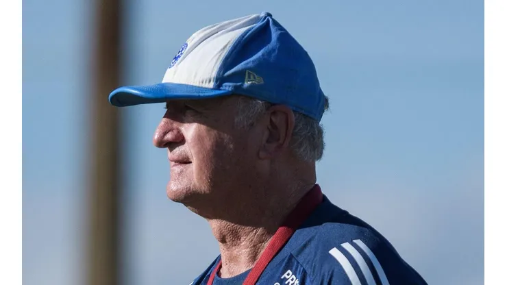 Felipão está com muita moral na Raposa — Foto: Gustavo Aleixo/Cruzeiro
