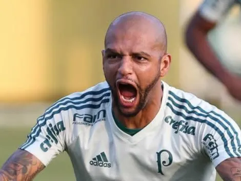 Felipe Melo avança em recuperação no Palmeiras