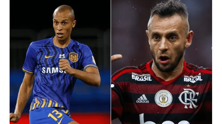 Miranda e Rafinha: sonhos do novo presidente do Coritiba (Fotos: Getty Images)