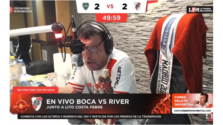 Ato desprezível | Narrador torcedor do River Plate teria chamado jogador do Boca Juniors de macaco