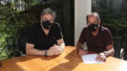 Muricy assina contrato e conversa com comissão técnica e diretoria