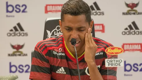 Jogador não teve sucesso no Mengão - Foto: Alexandre Vidal/CRF.