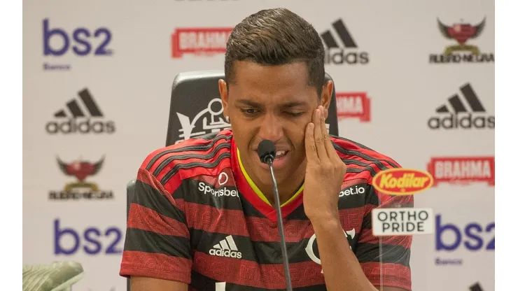 Jogador não teve sucesso no Mengão - Foto: Alexandre Vidal/CRF.
