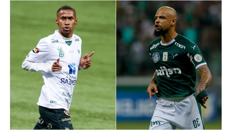 América-MG x Palmeiras se enfrentam pela semifinal da Copa do Brasil - (Getty Images)