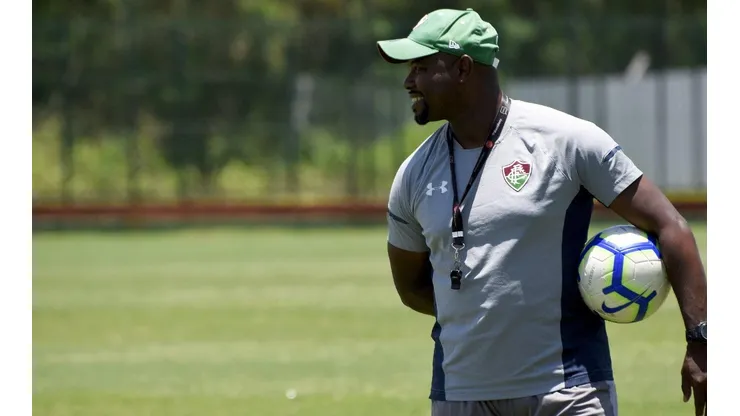 Marcão continua bem avaliado pela diretoria do Tricolor — FOTO DE MAILSON SANTANA/FLUMINENSE FC